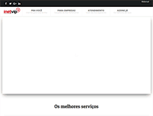 Tablet Screenshot of inetvip.com.br